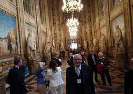 A tour of the Parliament before the event A tour of the Parliament before the event