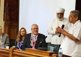 Padmashree Dr. Hongasandra Ramarao Nagendra, the founder vice chancellor of Swami Vivekananda Yoga Anusandhana Samsthana Padmashree Dr. Hongasandra Ramarao Nagendra, the founder vice chancellor of Swami Vivekananda Yoga Anusandhana Samsthana