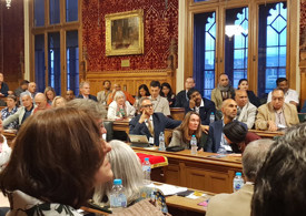 A photograph of the audience A photograph of the audience