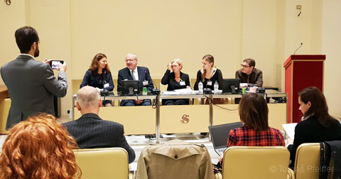 Setkání v Senátu Italské republiky pořádané Evropskou naturopatickou společností